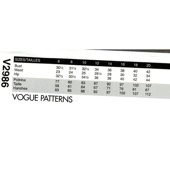 Vogue V2986 Michael Kors Sewing Pattern Jacket and Pants Sizes 14 16 18 20 - Picture 4 of 7